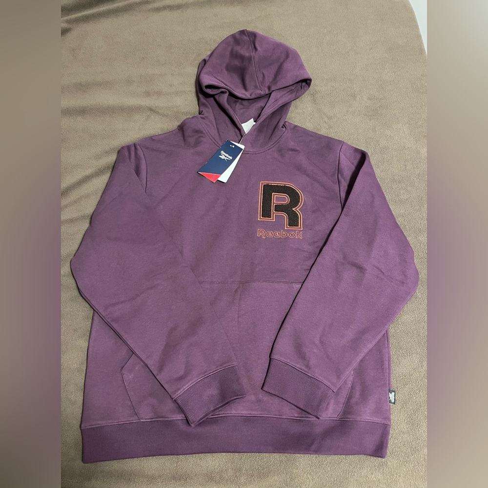 Reebok Chenille R Logo Hoodie